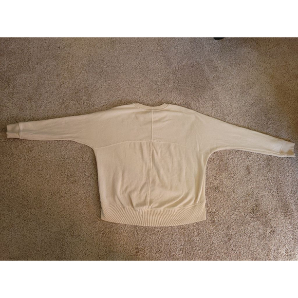 Hippie Rose Beige Sweatshirt Size M - Picture 6 of 8